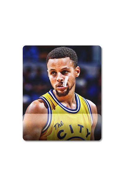 Pixxa ستيفن كاري - ستيف كاري - محارب الدولة الذهبية - لوحة ماوس بمساعدة المعصم من Nba موديل - 7