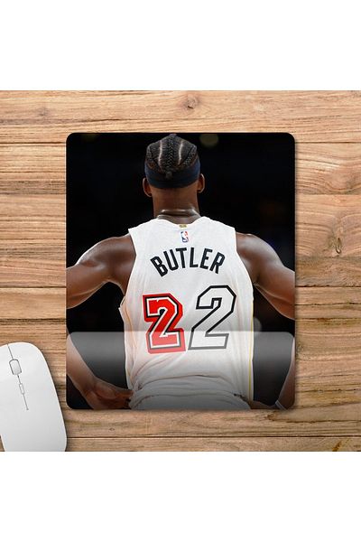 Pixxa جيمي بتلر - ميامي هيت - Nba موديل لوحة ماوس مع مسند للمعصم - 2