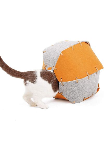 UTKU TASARIM Rolly Cat Tunnel Functional Cat Toy Cat Nest