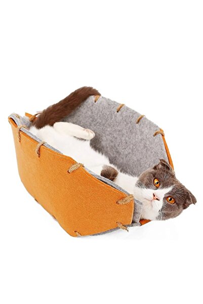 UTKU TASARIM Rolly Cat Tunnel Functional Cat Toy Cat Nest