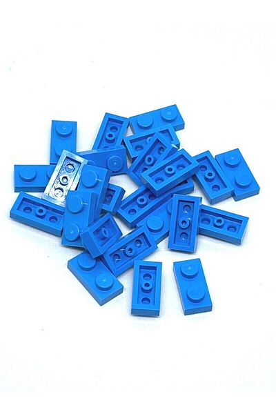 LEGO Original Moc Custom Accessory Creator Plate Flat Brick Dark Azure 8 Pieces Will Be Sent