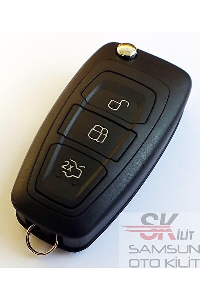 skilit samsun oto kilit حافظة جهاز التحكم عن بعد لمفتاح Focus 3 Transit Mondeo مع الشعار