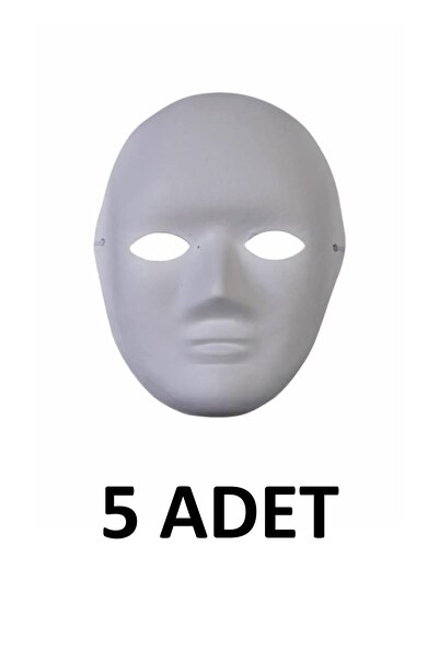 Südor 5 Adet Karton Maske Küçük Yüz
