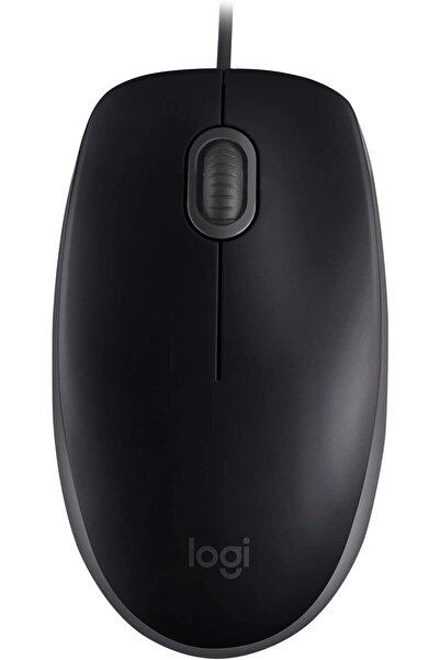 logitech 910-005508 B110 Uyumlu Siyah Silent (sessiz) Kablolu Optik Usb Mouse