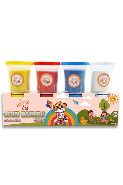 Gen-Of Gen-7140 Model 4 Colored 460 Gr Play Dough