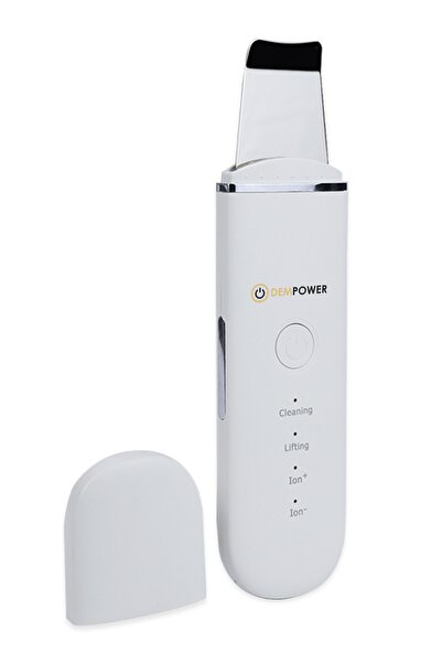 DEMPOWER Ultrasonic Scubber Siyah Nokta-akne Gidereci Yüz Spatulası Dem Power