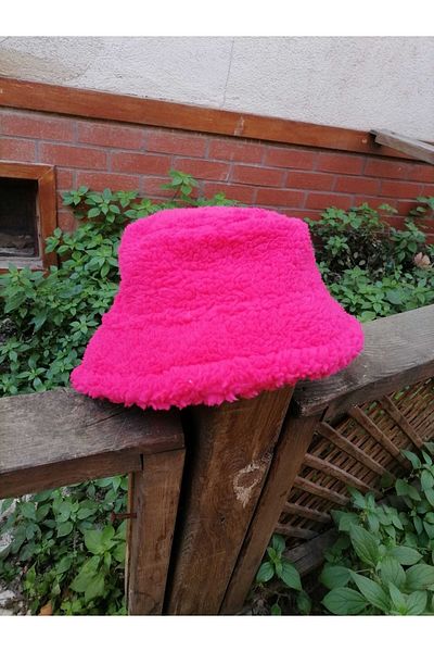 Shopiolog Women's Plush Bucket Hat