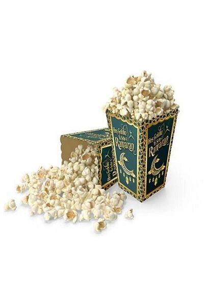 parti sürprizi Welcome Ya City Ramadan 8 Pcs Popcorn Corn Box