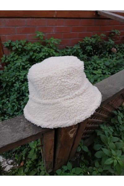 Shopiolog Women's Plush Bucket Hat