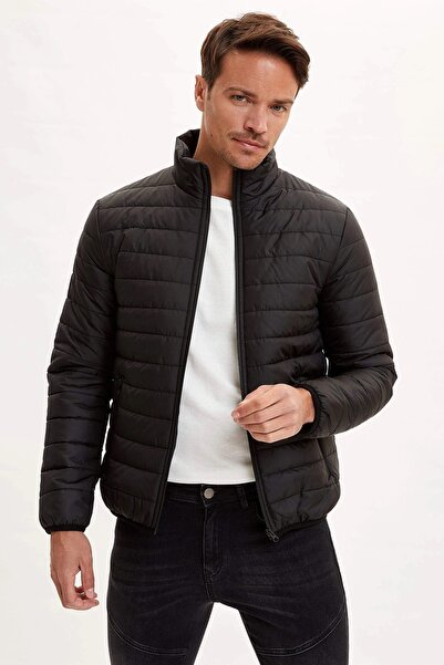 SERAZAT Stand Collar Puffer Seasonal Lightweight Thin Coat