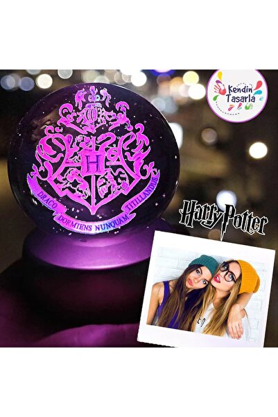 keyfim shop Dekoratif Renk Değiştiren Standlı Led Işıklı Harry Potter Hogwart...
