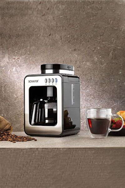 Schafer Barista Öğütücülü Filtre Kahve Makinesi
