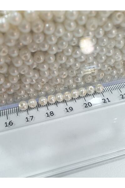 CRYSTALSHOP Cam Inci - Krem 4mm (100GR - 900AD)