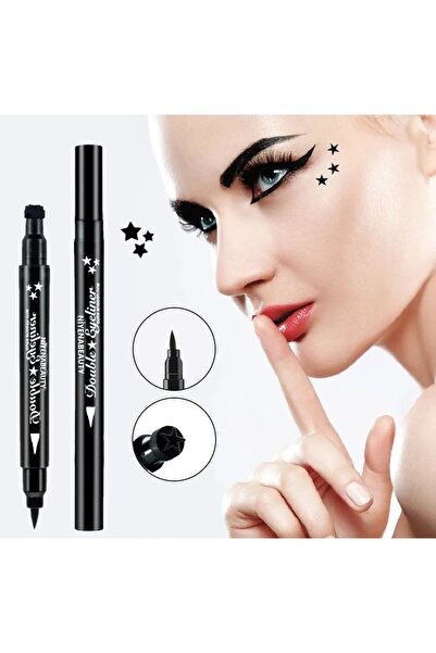 NİYENABEAUTY - - Double Sided Star Patterned Pencil Eyeliner