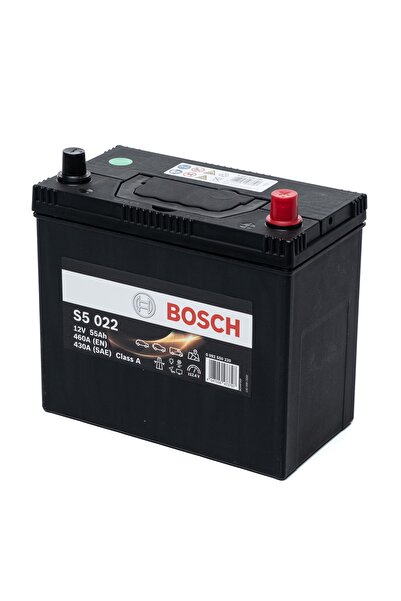 Bosch Akü 12v 55ah Amper 460a S5 022 (2025 Üretimi)