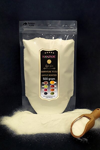 Hanzade Bitkisel Sarımsak Tozu 500 Gr