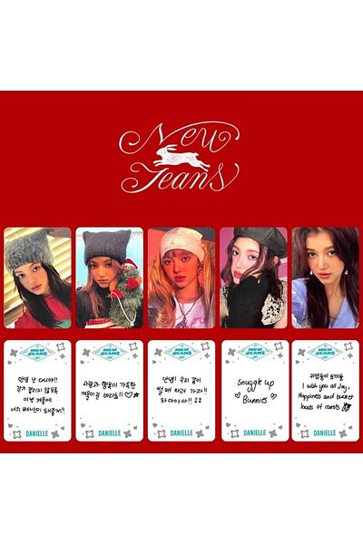 Kpop Dünyasi مجموعة بطاقات ألبوم دانييل جينز الجديدة ''Omg''
