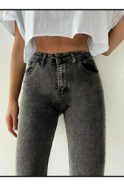 LİMABEL Kayzer Allstar Ikon Gold Skinny Denim Trousers with Smoked Snow Wash Lycra