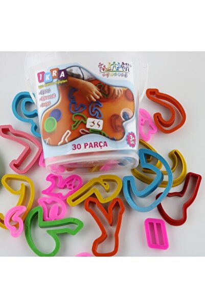 İLKADIM OYUNCAK Elif Be Oyun Hamuru Kalıpları