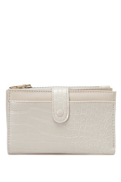 Butigo Ptl Croco Czdn 3fx Beige Damen Geldbörse