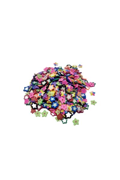 Getshop Epoksi Süsleme Mini Yıldız Renkli Pul - 5gr