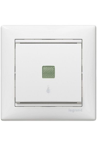 Legrand Valena White Frame - Illuminated Light Excluded