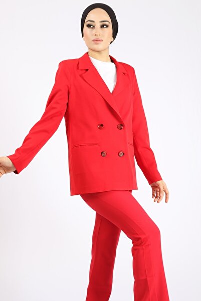 HAKKE Zara Fleto Cepli Sivri Yaka Ceket