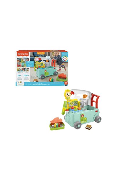 FISHER PRICE Eğlen Ve Öğren 3'ü 1 Arada Karavan Hck81