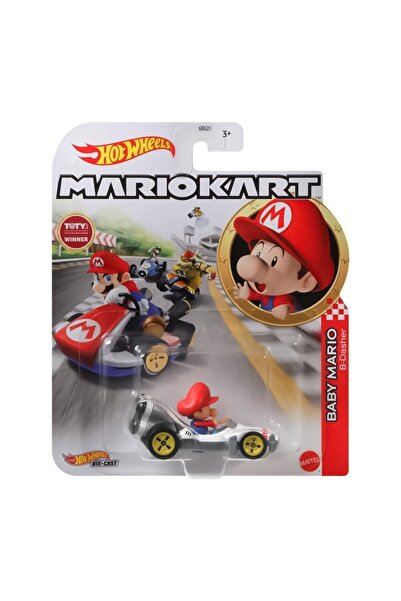 HOT WHEELS Mario Kart Karakter Araçlar Gbg25 Grn12 Baby Mario