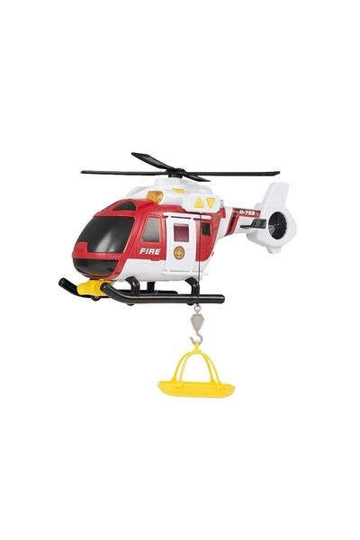 Sunman Teamsterz Sesli Işıklı Büyükboy Kurtarma Itfaiye Helikopteri