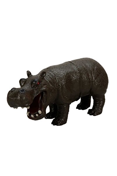 Sunman Crazoo Sesli Vahşi Hayvanlar 27 Cm 07259 Hipopotam