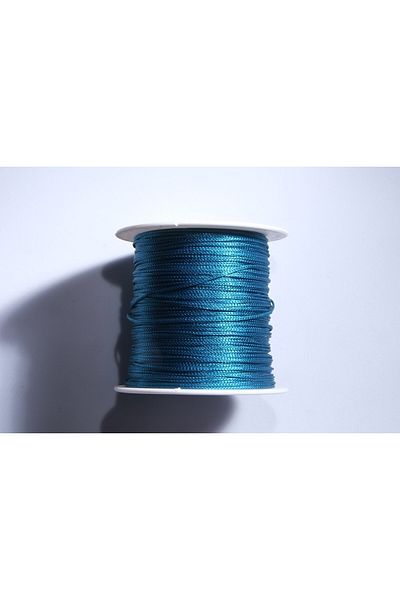 Eskişehir hobi sanat 1 mm 100 μέτρα πετρέλαιο πράσινο κολιέ με κορδόνι αλεξίπτωτο Βραχιόλι Σχέδιο κοσμήματος Κορδόνι χάντρες προσευχής