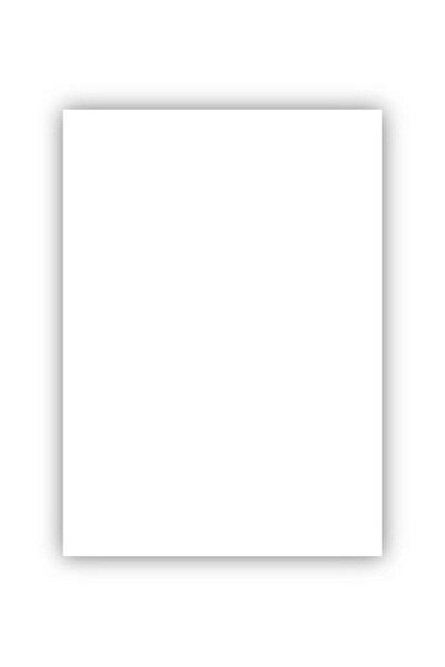 TİFOYS 100 Adet 50x70 Boyutunda Beyaz Fon Kartonu 120 Gram