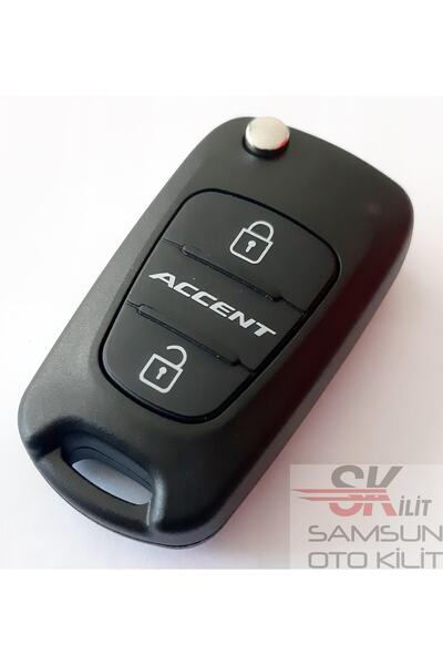 skilit samsun oto kilit حاوية التحكم في غطاء المفتاح المكتوب من Hyundai Accen...