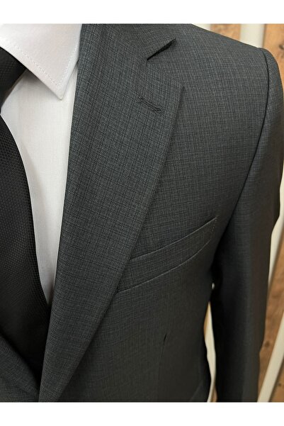 HÜRMEN Jacket Trousers Gray Classic Suit