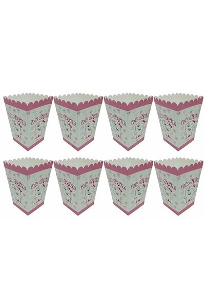 Doğumgünü Marketim Wheat Party Pink Corn Box 8 Pieces