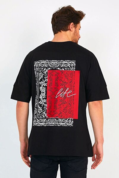 Keywest Muška 'fakelife' odjeća veće veličine, prednja i zadnja strana Štampa...