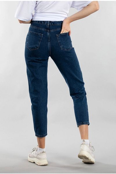 LAMİRA Blue Mom Jean Flexibil Talie înaltă