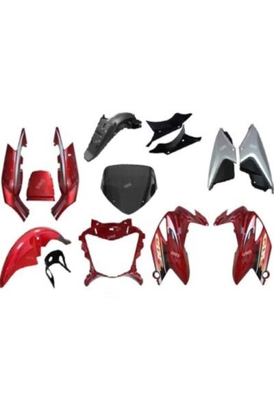 Universal Honda Cbf 150 Kaporta Grenaj Seti Kırmızı