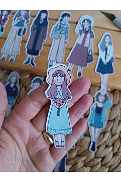 EyER Shoping Setul de autocolante pentru fete drăguțe este potrivit pentru Bu...