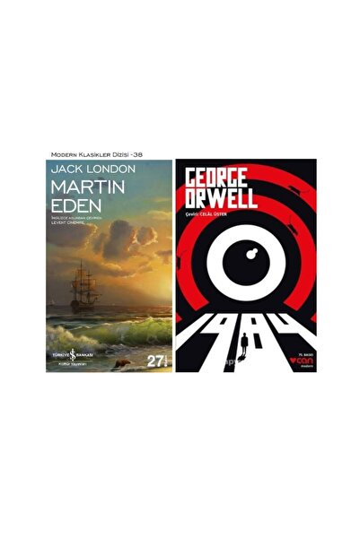 TÜRKİYE İŞ BANKASI KÜLTÜR YAYINLARI Τζακ Λοντόν Μάρτιν Έντεν - Τζορτζ Όργουελ...