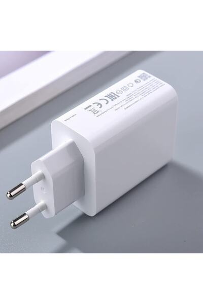 Blacknose Xiaomi 33 Watt Hızlı Şarj Aleti Başlık Kablo Set Mdy 11 Ez Type-c Uyumlu 33 W Sarj Seti