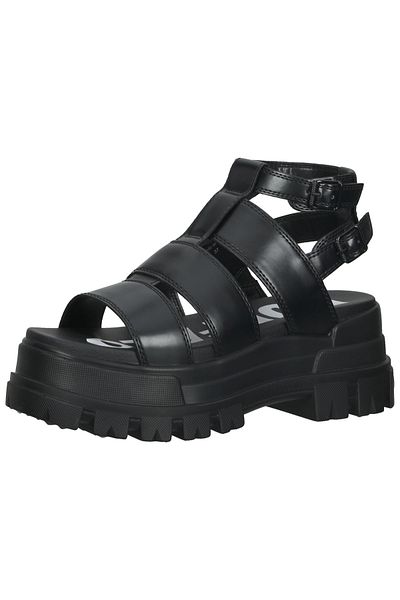 Buffalo Sandalette - Schwarz - Blockabsatz