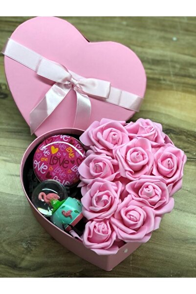 Masalsı Concept Sevgiliye Hediye Kalpli Kutuda 14 Şubat Sevgililer Günü Doğum...