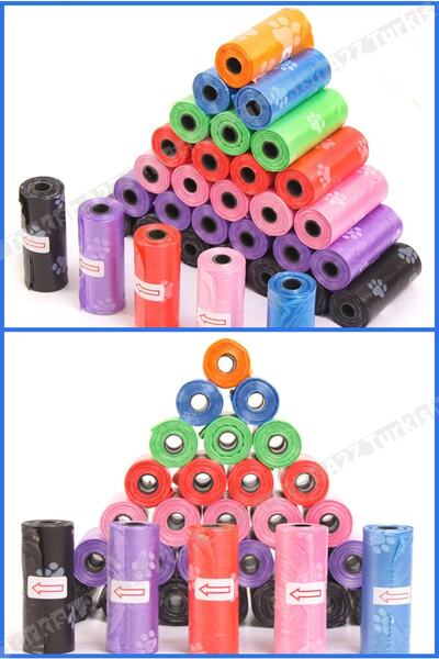 Greathings 12 Rulo 180 Parça Poşet Içerir Köpek Kaka Poşeti Köpek Kaka Torbas...