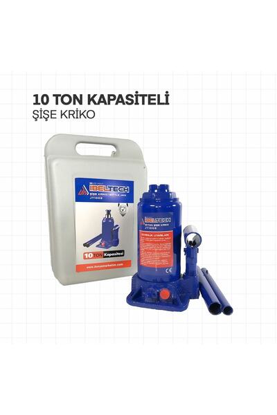 Anadolu Strong Ibeltech 10 Ton Kapasiteli Çantalı Şişe Kriko