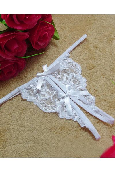 Tina Wear 81017-1b Chiloți tanga fantezie cu mijloc deschis