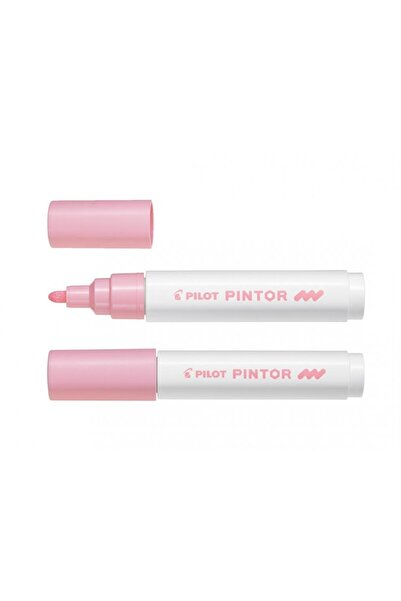 Pilot Pıntor Pigmentmarker- Porselen, Kumaş, Ahşap, Tişört Kalemi - Pastel Pembe