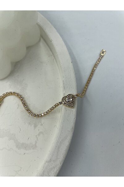 Jewerly سوار ممر مائي ذهبي متعدد القلوب