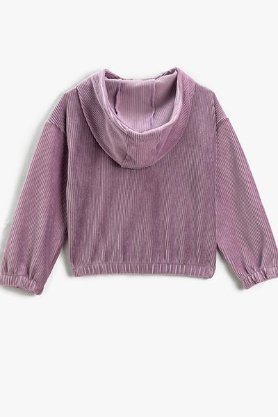 Koton Sweatshirt - Lila - Regular Fit